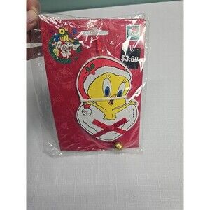 1996 Kurt Adler Looney Tunes Tweety Christmas Ornament Wooden